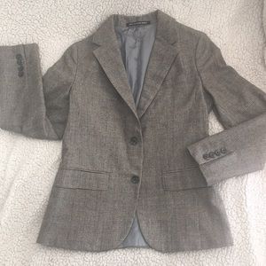 SAINT LAURIE Plaid blazer
